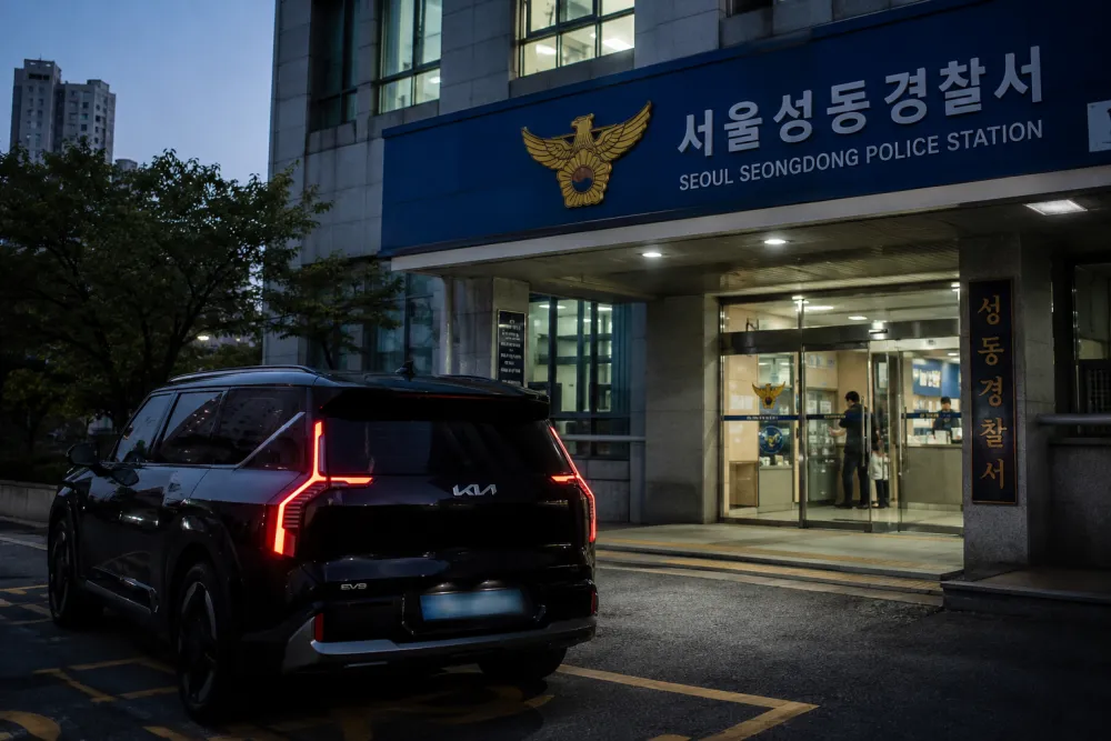 “5분 대기차량이 서장 출퇴근용?” 성동경찰서장 전기차 의혹 감찰 착수