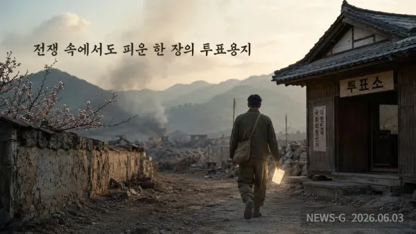 전쟁터에서 피운 투표용지, 30년 침묵을 넘어 74년 민주주의 완성까지 — 대한민국 지방선거 비밀史