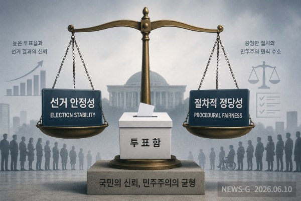 1 선거 안정성과 절차적 정당성의 균형을 형상화한 상징 이미지.png