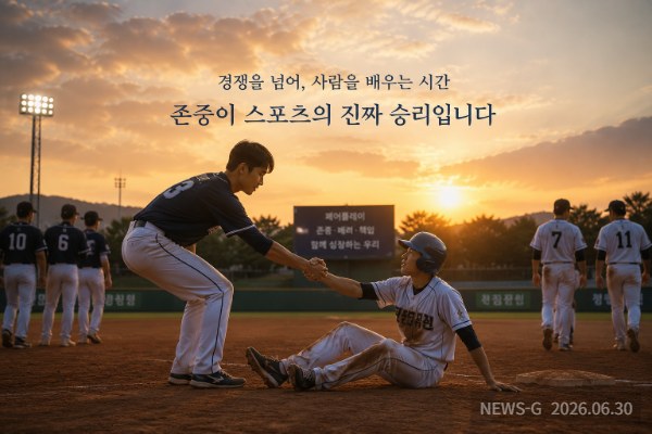 3-⑤ 학생 스포츠가 경쟁을 넘어 존중과 배려를 배우는 교육의 장이라는 메시지를 담은 상징적 이미지.png