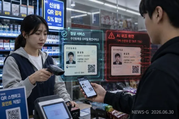 AI가 주민증까지 속였다…정부가 결국 '모바일 신분증' 폐지 검토