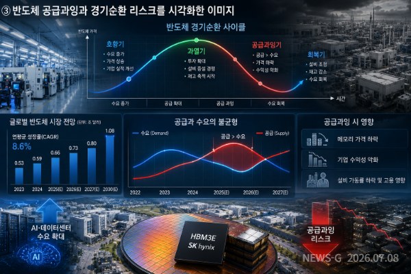 1 ③ 한글 제목 반도체 공급과잉과 경기순환 리스크를 그래프와 공장으로 시각화한 경제 기사용 이미지.png