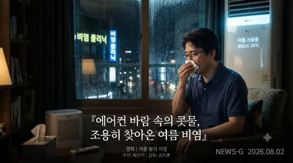 [건강기획①]에어컨 바람 속의 콧물, 743만 명의 여름