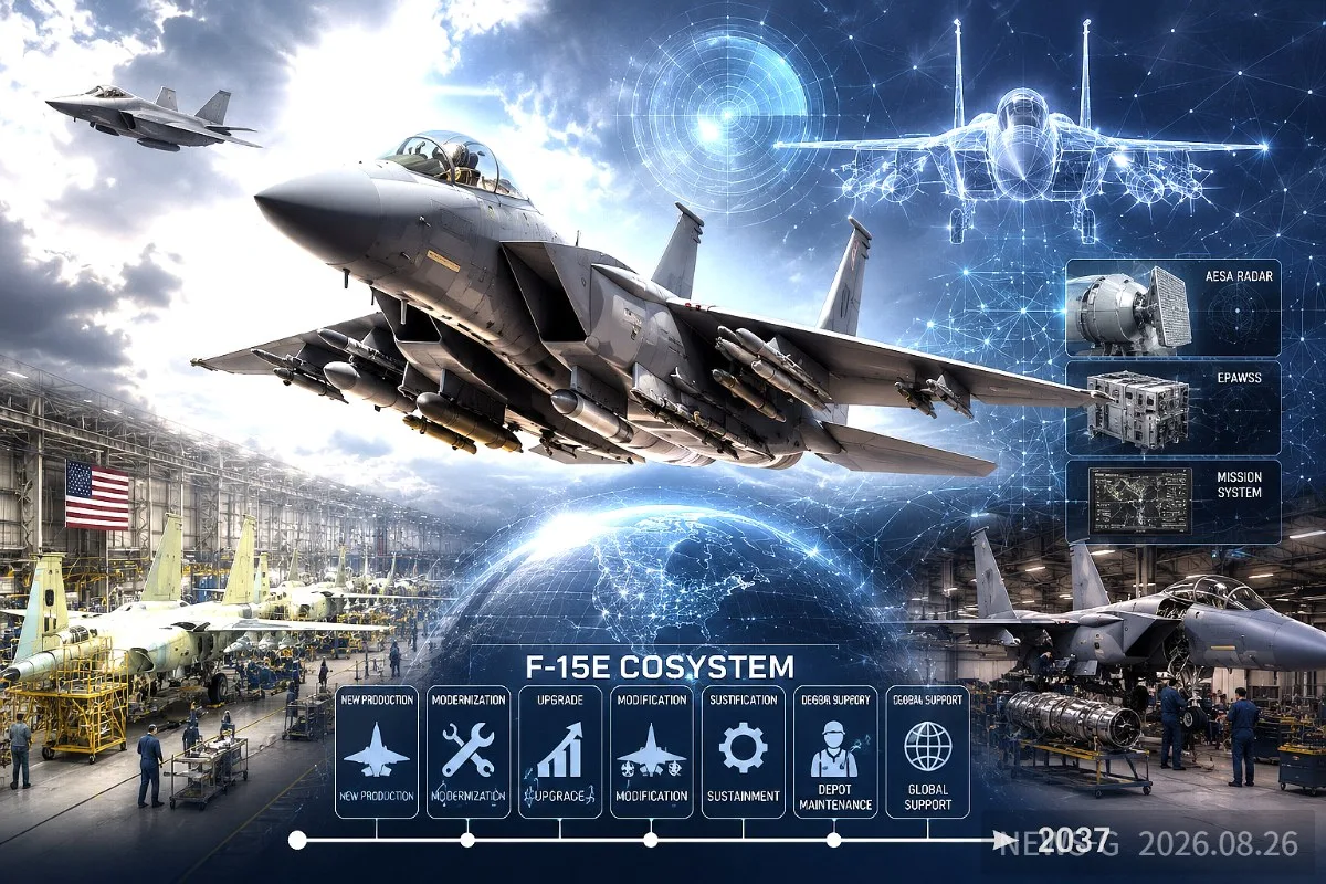 보잉에 1,312억3,000만달러짜리 F-15 계약…진짜 의미는 ‘전투기 182조원어치 구매’가 아니라 F-15를 2037년까지 다시 묶어놓은 것이다
