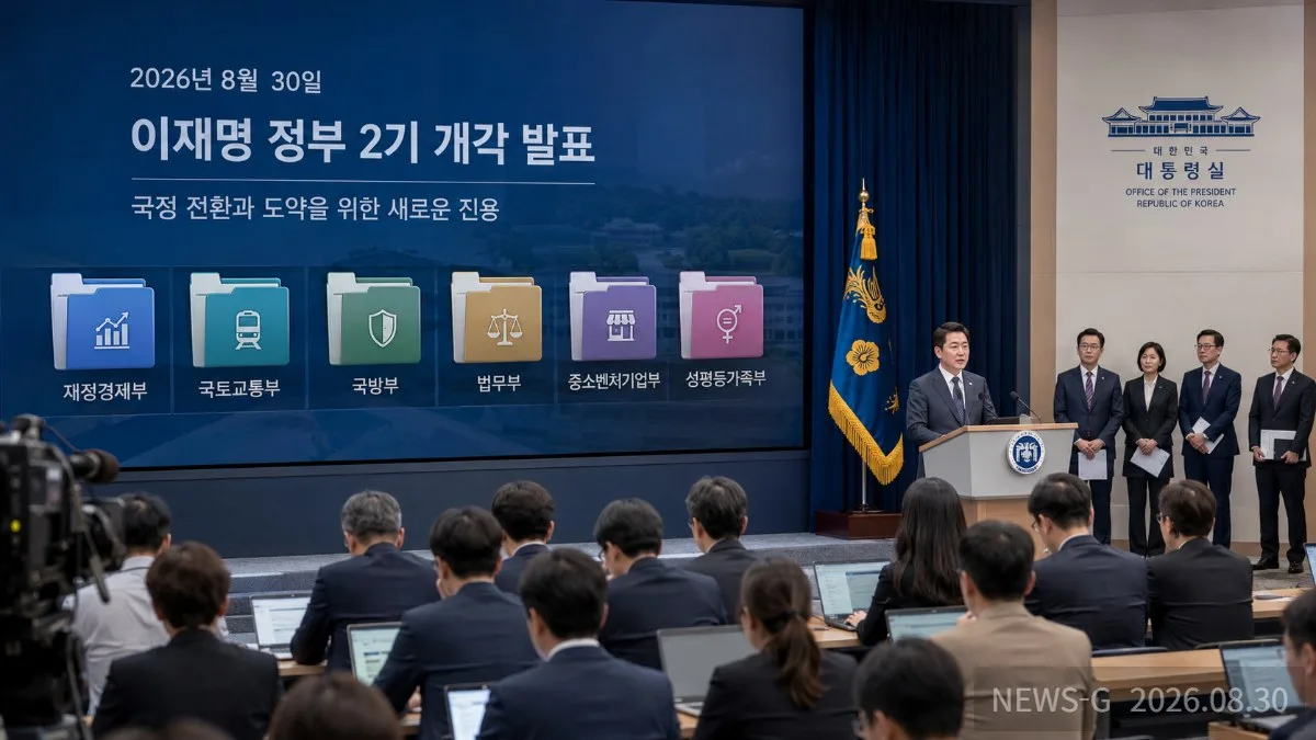 1 이재명 정부 2기 개각 발표와 국정 전환의 순간.png