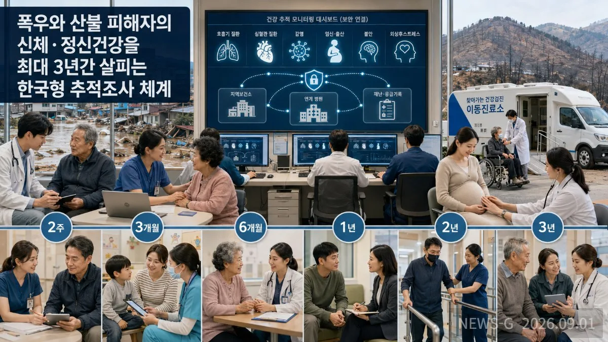 5-4 폭우와 산불 피해자 3년 건강 추적.png