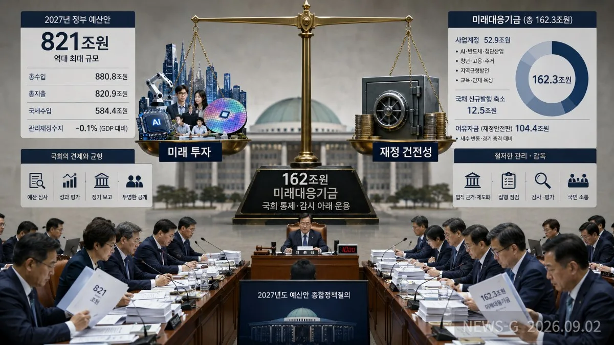 1 ③ 「821조 슈퍼예산을 심사하는 국회와 거대 미래기금을 둘러싼 견제와 균형」.png