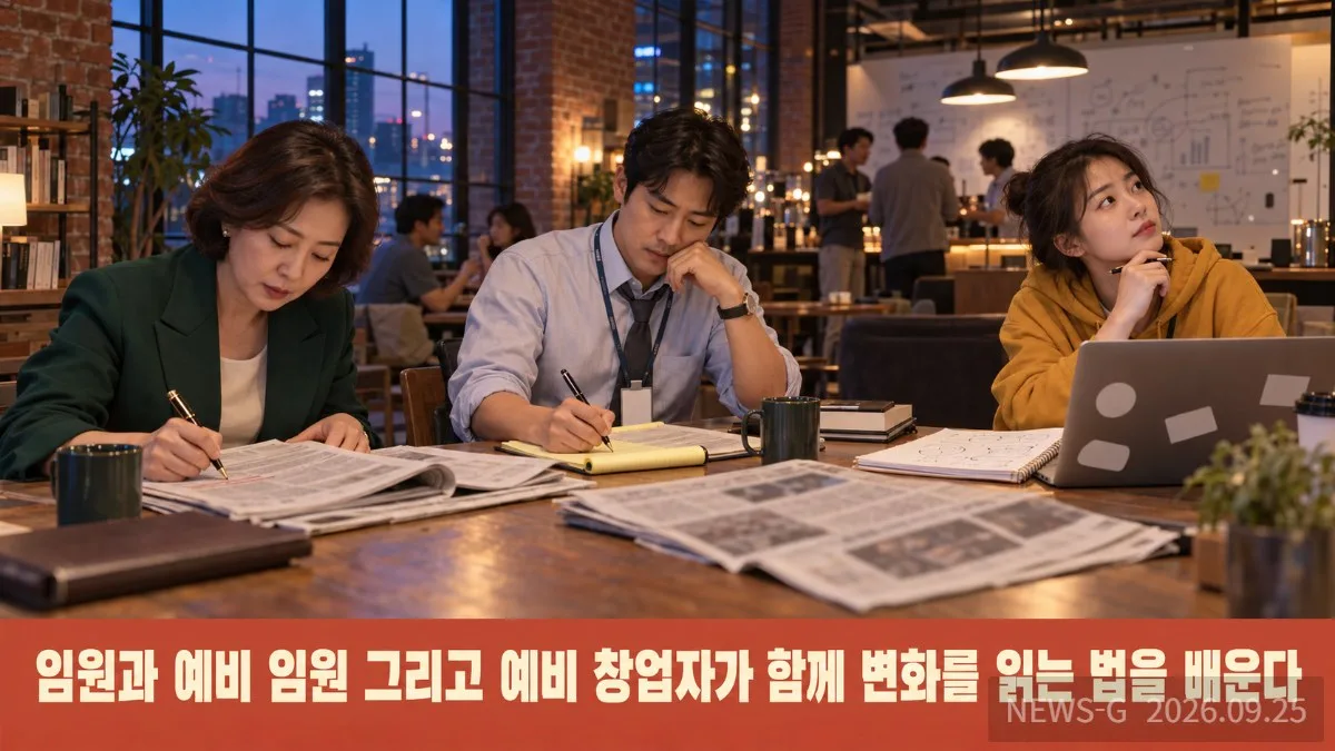 칼럼 6 임원과 예비 임원 그리고 예비 창업자가 함께 변화를 읽는 법을 배운다.png
