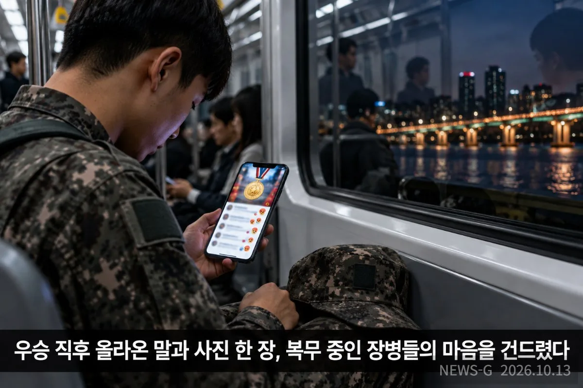 7-2 지하철 속 빛나는 메달과 병사의 시선.png